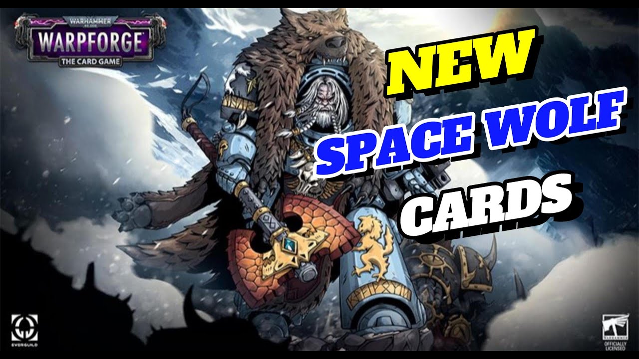 Trying Out The New Space Wolf Cards Warhammer 40,000 Warpforge