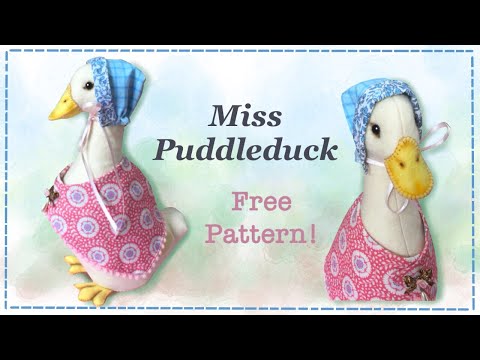 DIY Miss Puddleduck || FREE PATTERN || Full Tutorial with Lisa Pay