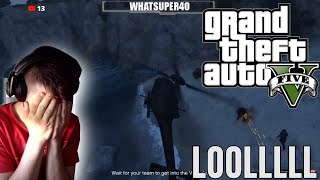 GTA 5 Online PS4 Live-OMG!!!!!