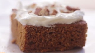 Get the recipe for two ingredient pumpkin cake at
http://m.allrecipes.com/recipe/77375/two-ingredient-pumpkin-cake/ you
might not believe that this aromatic ...