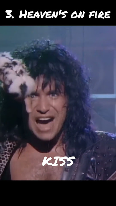 Kiss Top 5 Hit Songs #paulstanley #facepaint #hardrock #shockrock #heavymetal #kissband #top5