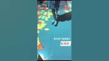 PoE Interactive LiDAR Floor Interaction Scenario