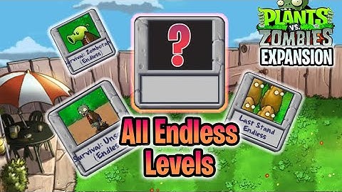 PvZ Expansion v1.0.9: All Endless Levels (without lawn mower)