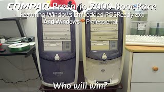Download lagu Compaq Presario 7000 Two-Way Boot Race with Windows Embedded POSReady 2009 and XP (AMD vs. Intel)