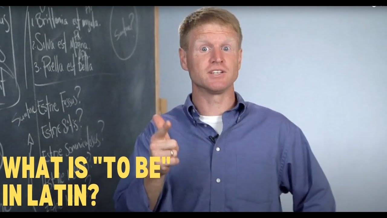 What is "to be" in Latin? The Best Homeschool Latin Curriculum YouTube