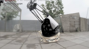 My Project equatorial platform for dobson telescope