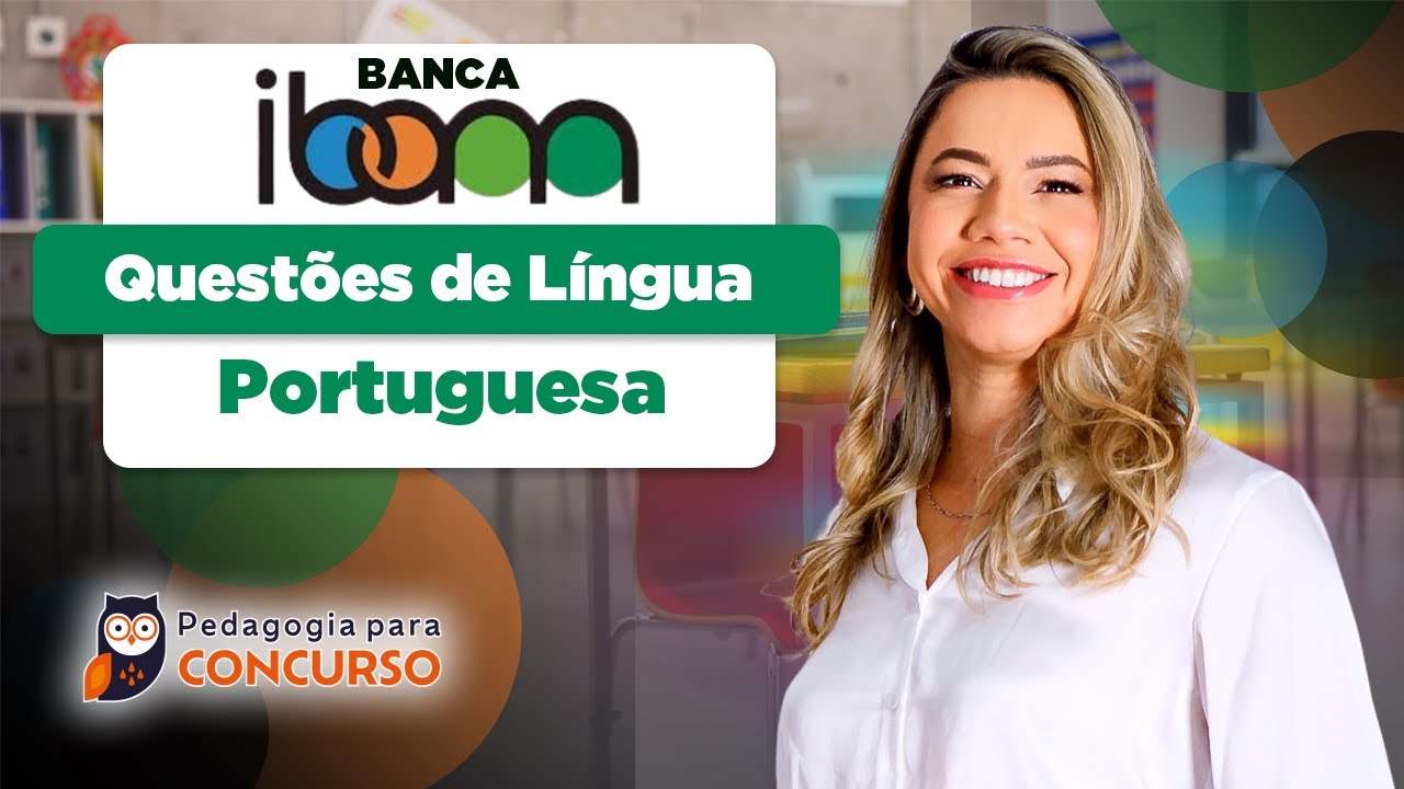 Questões de Língua Portuguesa - Banca IBAM | Pedagogia para Concurso