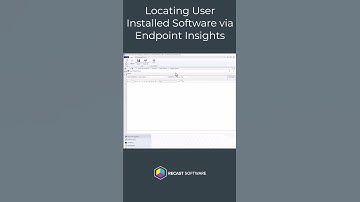How to Find User Installed Software with Endpoint Insights