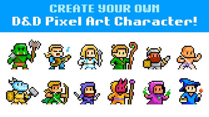 How To Pixel Art Tutorials [13] - Draw 32x32 Character (Part 1) 