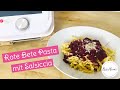 Die Rote Knolle mal anders – Rote Bete Pasta mit Salsiccia – Monsieur Cuisine Connect/Plus