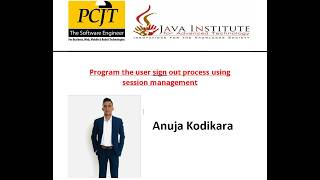Sign out Process & Session Management | WEB Programming I | Java Institute