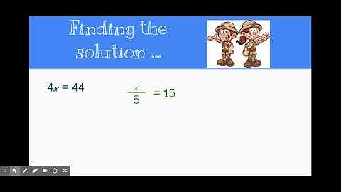 Intro to Equations & Inequalities - Google Slides