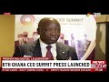 Promoting digital leadership 6th ghana ceo summit press launched