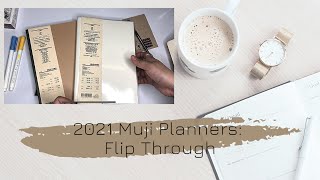 MUJI 2021 Planner Flip Through