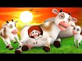 সৎ মা গরু - Step Mother Cow Golpo | 3D Animated Bangla Moral Stories | JOJO TV Bengali Fairy Tales