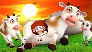সৎ মা গরু - Step Mother Cow Golpo | 3D Animated Bangla Moral Stories | JOJO TV Bengali Fairy Tales