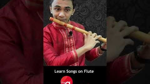 Learn Songs on flute |  myGurukul App | Learn Flute | Learn Flute online