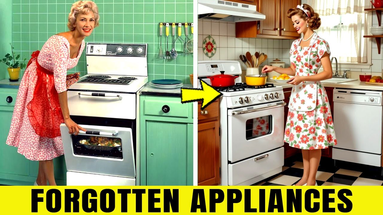 Старые бытовые приборы, которые мы потеряли со временем.
