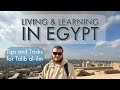 Living  learning in egypt how to make it work financially