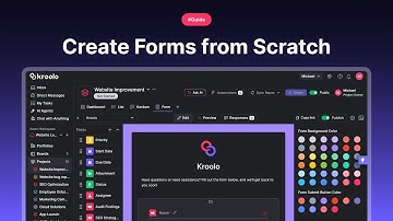 Create Forms from Scratch