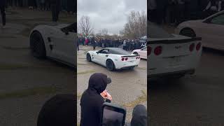 Incredibly LOUD 1000+HP Corvette ZR1 #car #chevrolet #corvette #zr1 #viral