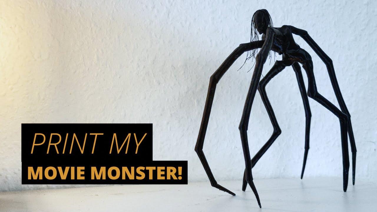 I Turned My Short Film Monster into a 3D Print