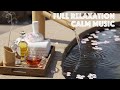 Zen Spa Ambience with Cherry Blossoms | Relaxing Piano Music for Healing & Calm