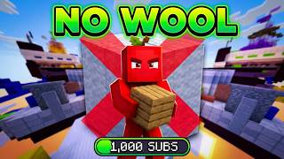 How I Won Bedwars Without Wool...