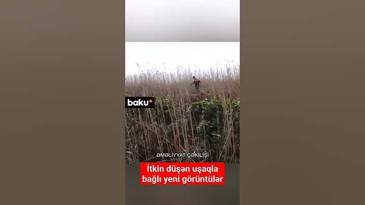 İmişlidə kanalda batdığı deyilən azyaşlı barədə yeni video