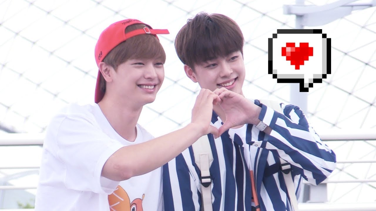 비투비(BTOB) 육성재-유선호 공항 출국 (티몬 투어 캠페인) @인천국제공항