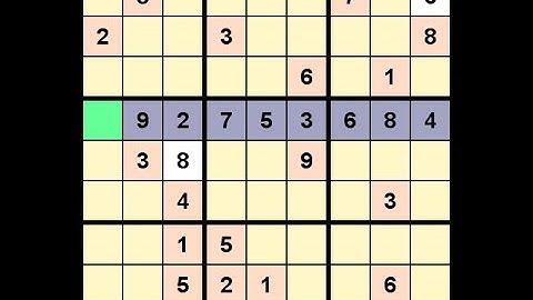 How to Solve New York Times Sudoku Hard December 17, 2020