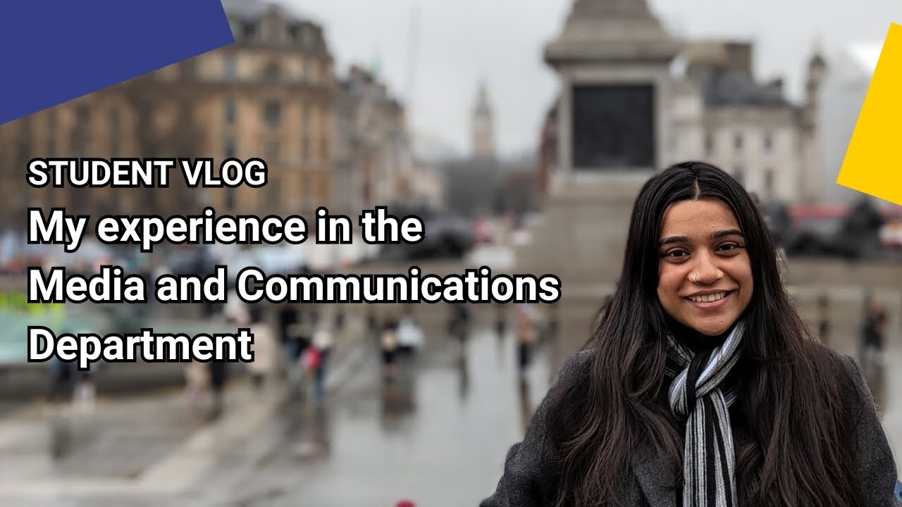 My experience at the Department of Media and Communication as a graduate student | LSE Student Vlogs