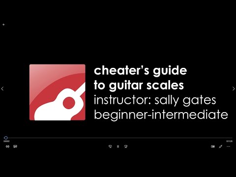 Cheater's Guide to Guitar Scales with Sally Gates