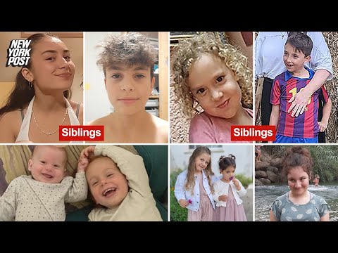 Littlest victims of war: The faces of Israeli child hostages in Hamas slaughter