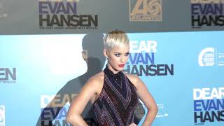 Katy Perry attends the Dear Evan Hansen opening night performance at Ahmanson Theatre in Los Angeles