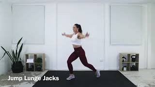 Jump Lunge Jacks