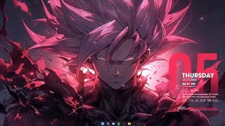 NEW GOKU DESKTOP SETUP 🔥 | Transform Windows Into Dragon Ball Theme screenshot 1