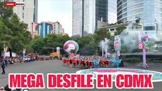 Así se VIVIÓ HOY EL DESFILE DE DÍA DE MUERTOS EN CDMX: GRAN FESTEJO DE MUNDIAL MEXICANO