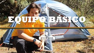 Equipo BÁSICO para acampar