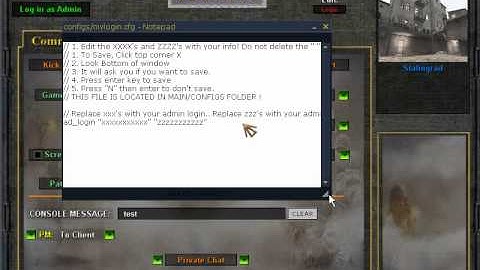 Medal of Honor: Allied Assault (MOHAA) Admin Tool / Mod Works With Latest Version of Reborn