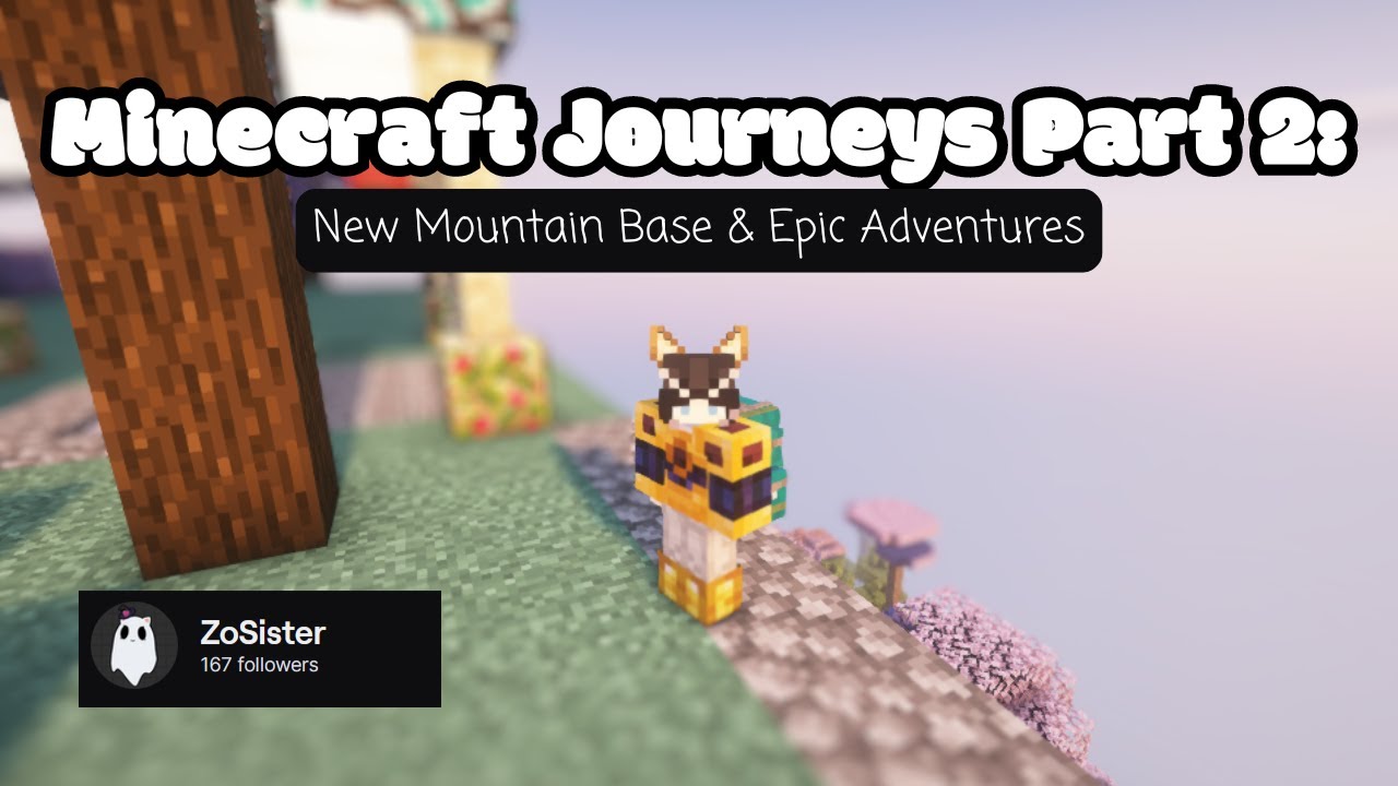 Minecraft Journeys Part 2: New Mountain Base & Epic Adventures - YouTube