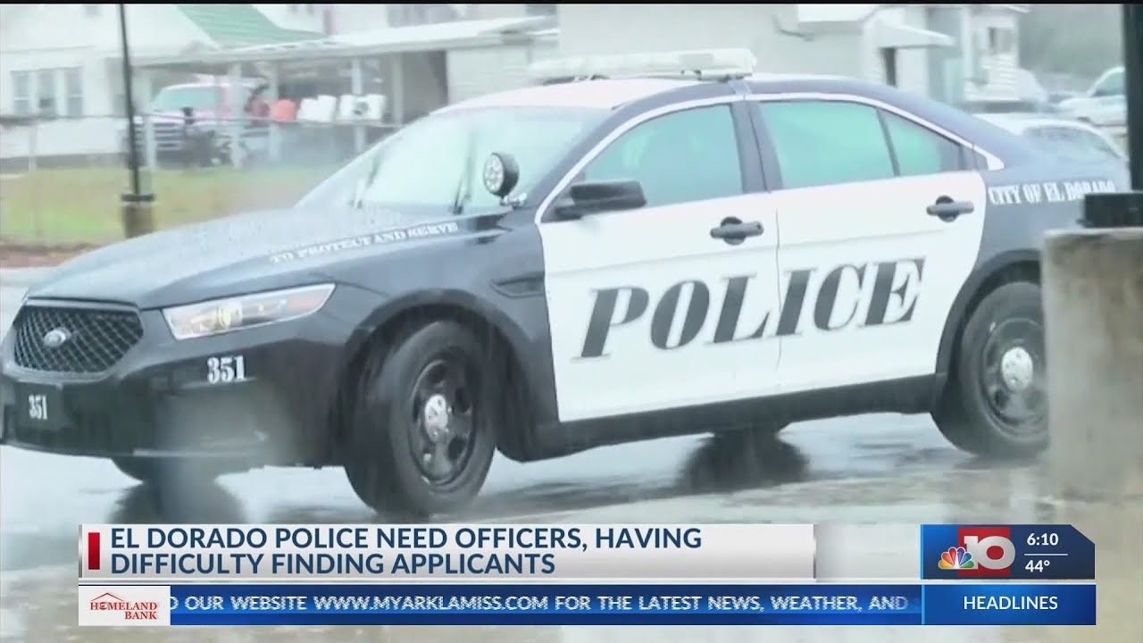 El Dorado police department looking to recruit more officers YouTube