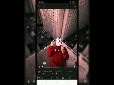 Cara mengedit foto seperti @hanzdays menggunakan Adobe Lightroom mobile Tutorial #1