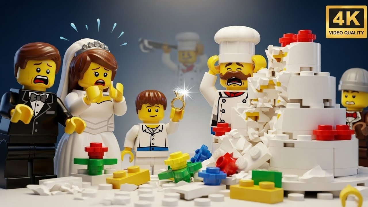 Свадьба в LEGO City: Кольцо потерялось в торте! 💍🎂