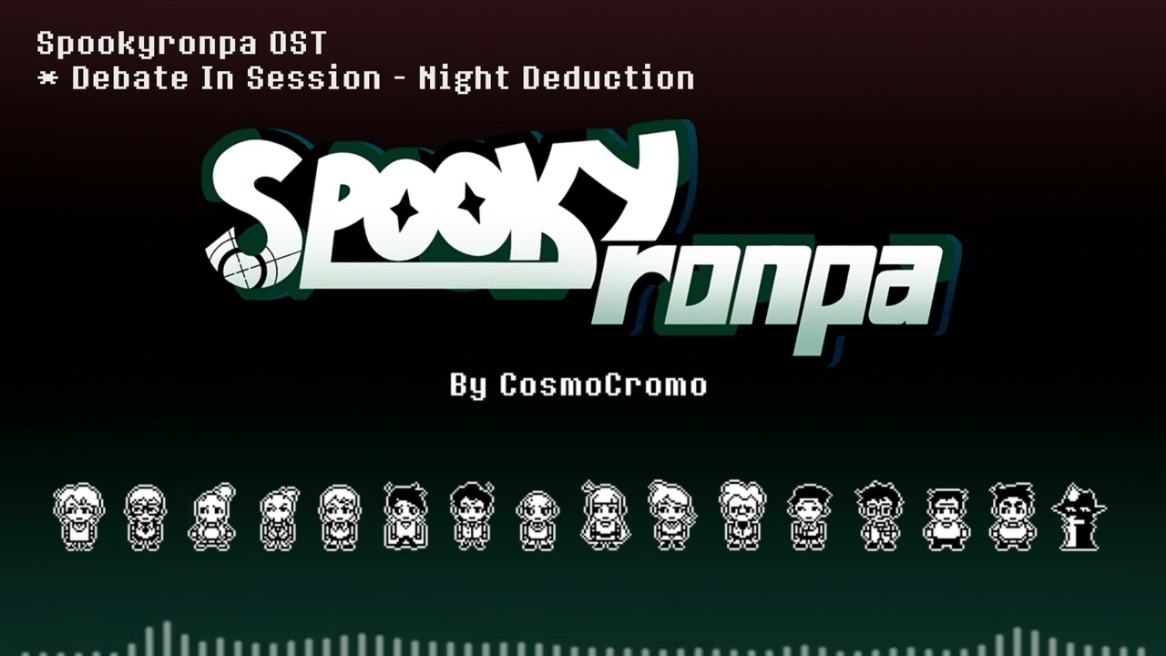 Night Deduction [Spooky Month x Danganronpa AU]