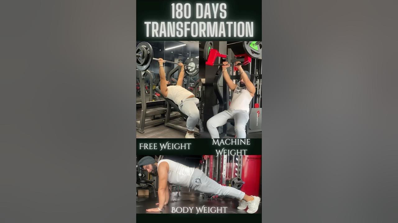 Difference between Free Weight Machine Weight Body Weight