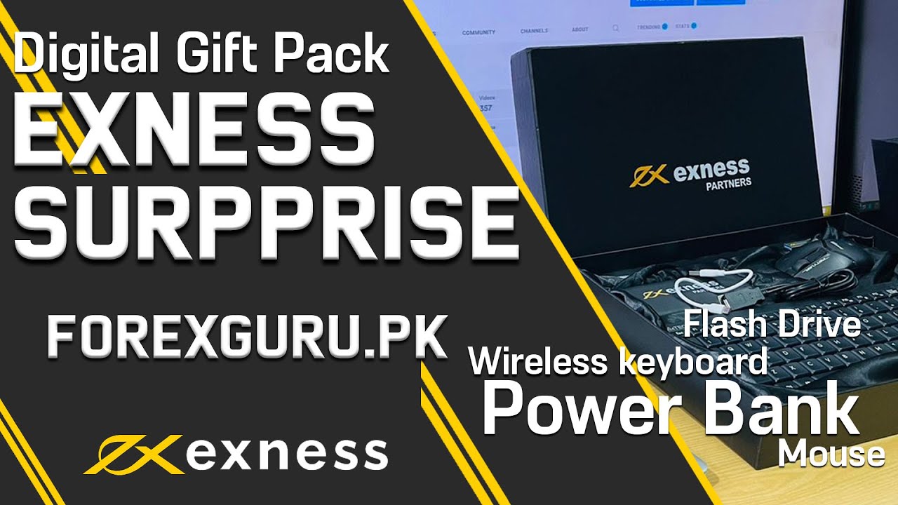 Digital Accessories Gift Box From Exness To Dr. Zia-al-Hassan - ForexGuru.Pk