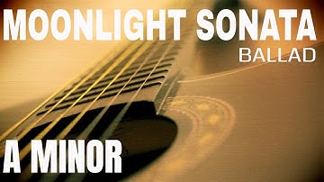 Moonlight Sonata - Ballad Backing Track A minor