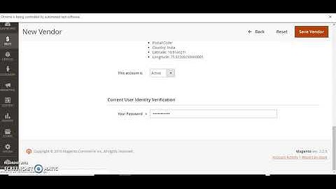 Automating Magento2 Application using Selenium WebDriver and Java