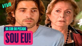 EMOÇÃO! PACO REVELA A GERMANA SUA VERDADEIRA IDENTIDADE | DA COR DO PECADO | MELHOR DO DIA